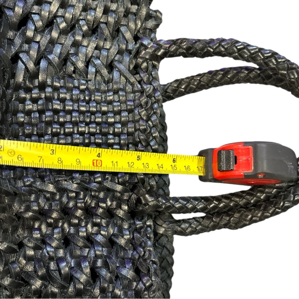 Zara Black Woven Mini Bag - Picture 6 of 8